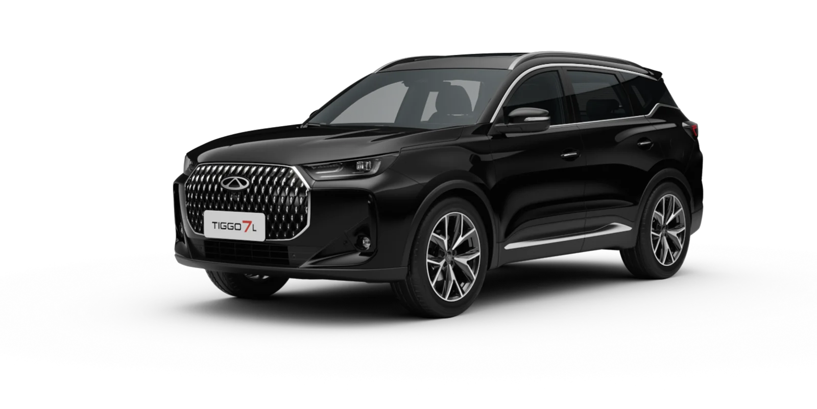 CHERY Tiggo 7L, цвет «Глубокий чёрный»