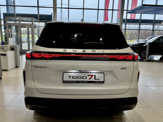 CHERY Tiggo 7L 2026, белый металлик — фото 7