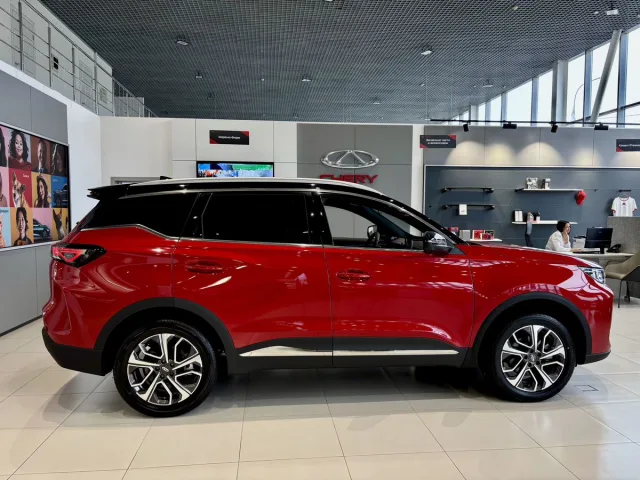 CHERY Tiggo 7L 2026, красный металлик — фото 5