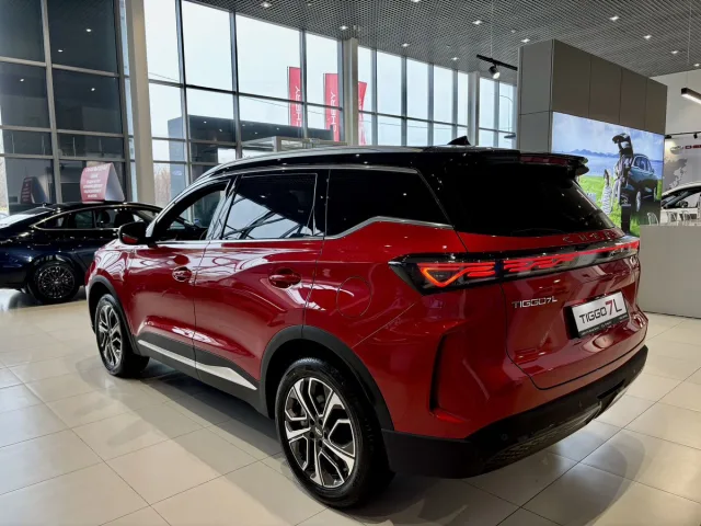 CHERY Tiggo 7L 2026, красный металлик — фото 7