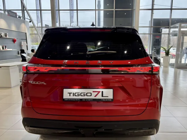 CHERY Tiggo 7L 2026, красный металлик — фото 8